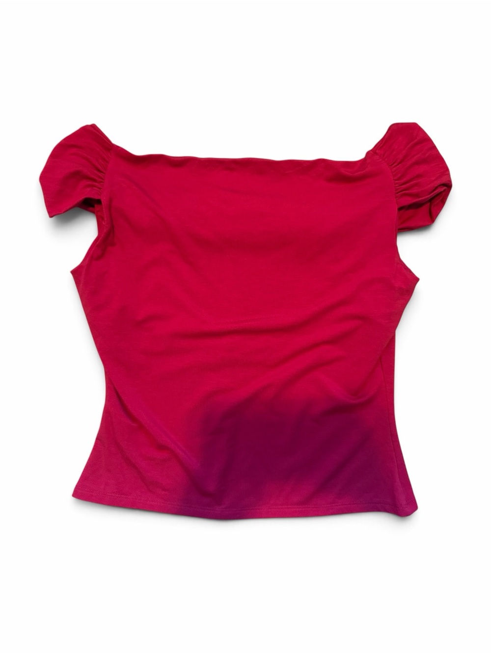 Reformation Off-Shoulder Camisole - Deep Pink Summer Vacation - Picture 2 of 7
